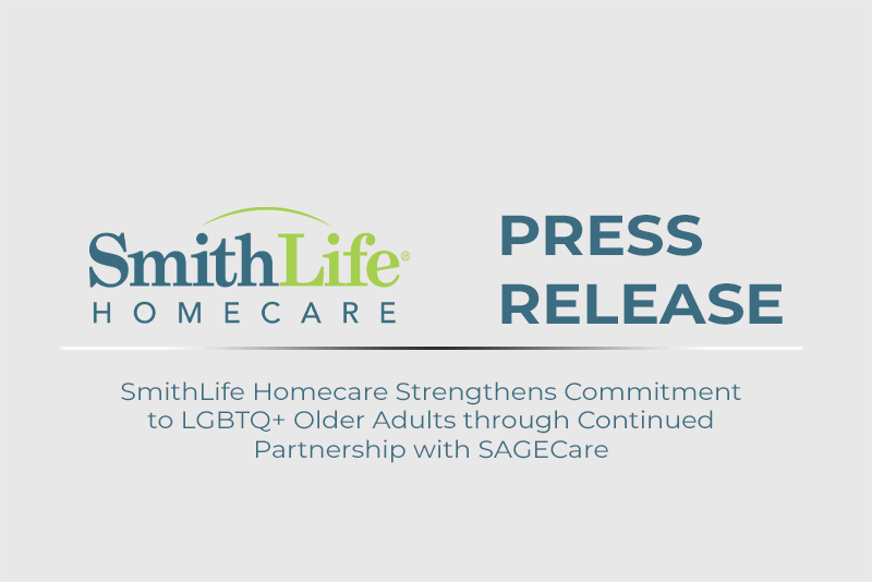 SmithLife Homecare Strengthens Commitment to LGBTQ+ Older Adults through Continued Partnership with SAGECare